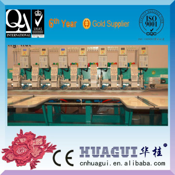 HUAGUI crystal used computer embroidery machine